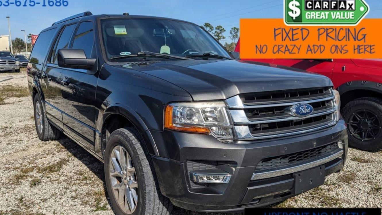 FORD EXPEDITION EL 2017 1FMJK1KTXHEA76976 image